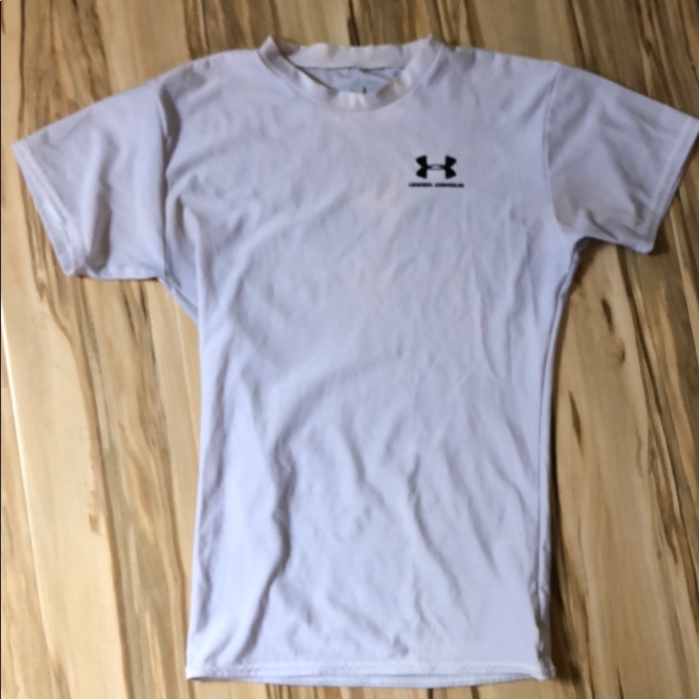 White Uber Armour T-shirt